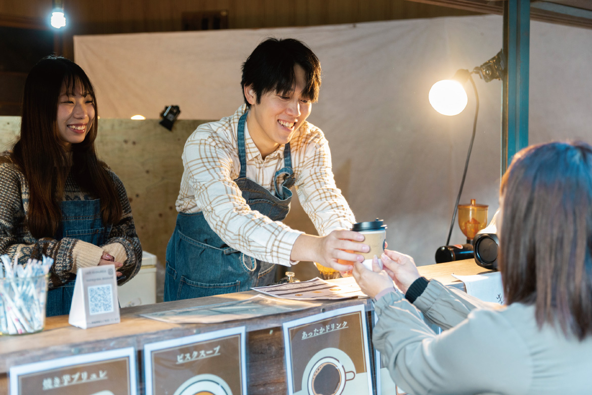 学生カフェ「hirondelle」の写真