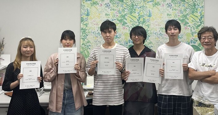 左から熊﨑瑠茉さん、杉浦丹歌さん、山本裕也さん、橋村遼太朗さん、加藤孝大さん