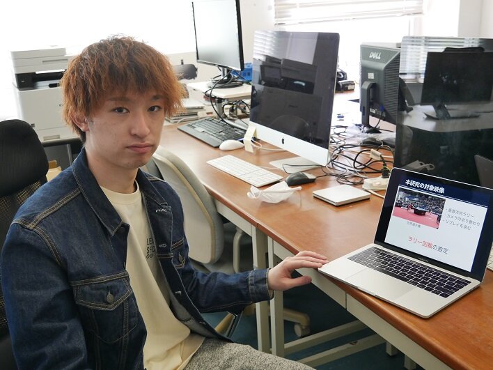 学生奨励賞を受賞した加藤祥真さん