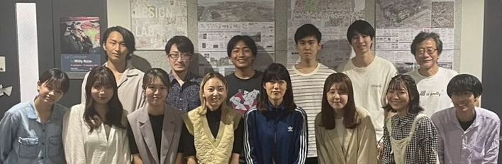 受賞した学生たち