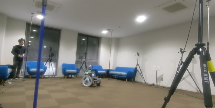 実験風景