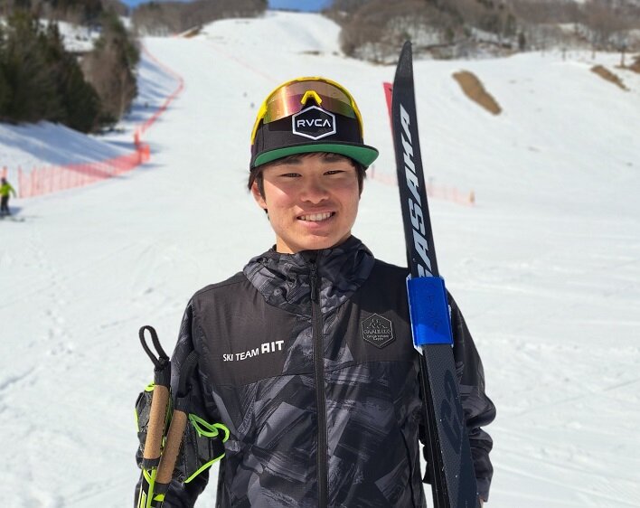 クロスカントリー2冠の林田