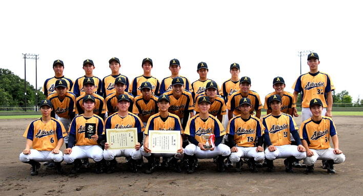 新人戦5年ぶりの優勝を飾った硬式野球部